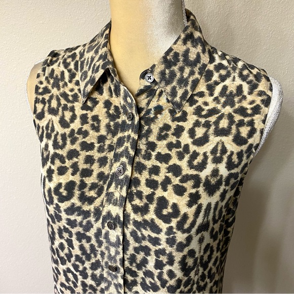 Equipment Lucida Leopard-Print Silk Dress - Picture 4 of 10